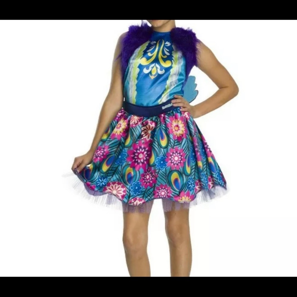 Enchantimals Patter Peacock Dress Age 8-10